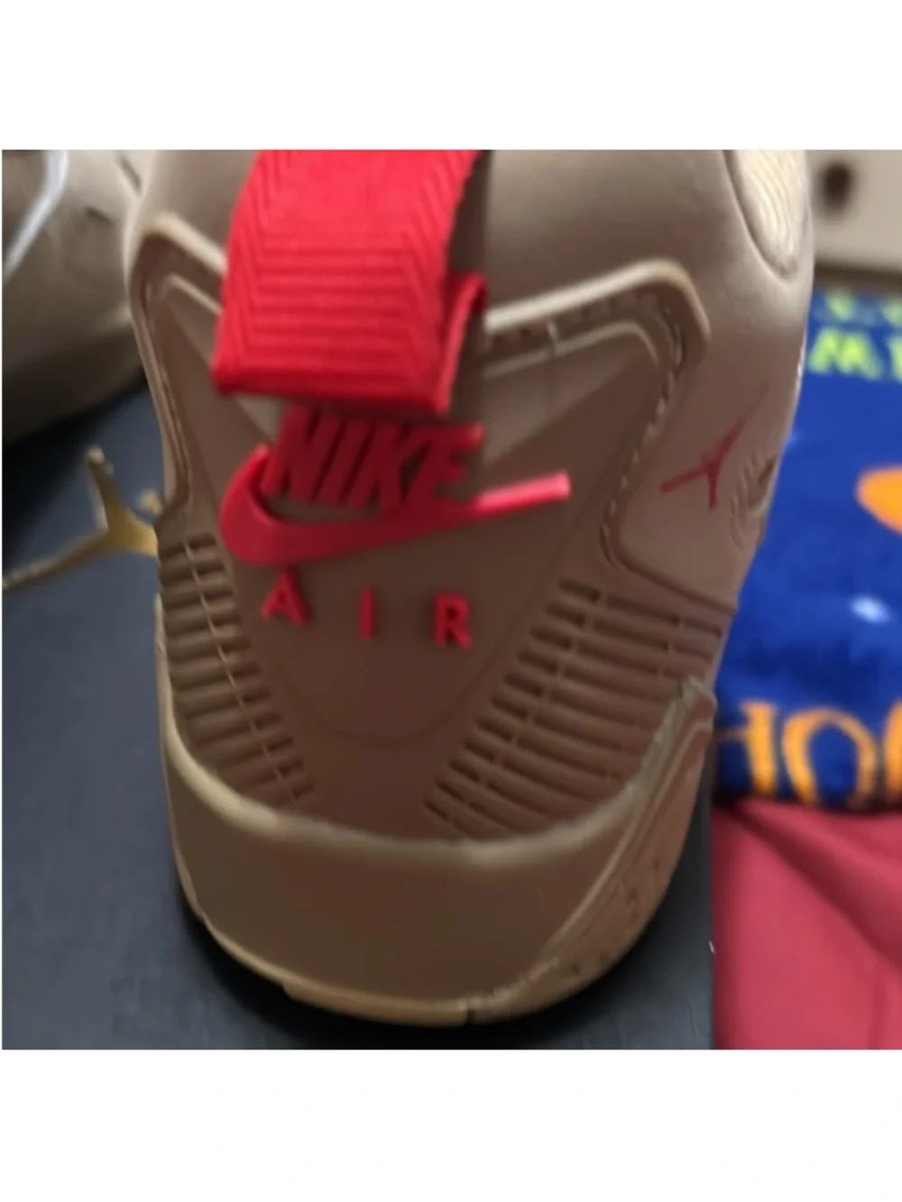 Jordan kidd MVP 92 Desert Como/Fire Beige Low-Top Sneakers